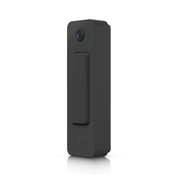 UBIQUITI UVC-DOORBELL-LITE-B Videoportero IP / 5 Megapixel / PoE / Visión Nocturna IR 5 m (16.4 ft) / Audio Bidireccional / IPX5 / Campo de Visión 175.9°