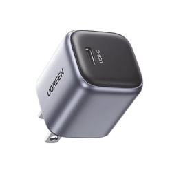 UGREEN 55527 Cargador Mini de 20W | 1 USB-C de Carga Rapida | Tecnologia GaN II | Carga Inteligente | Multiple Proteccion | Mayor Eficiencia Energetica | Tamano Compacto.