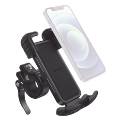 UGREEN 60548 Soporte de Celular para Manillar de Motocicleta o Bicicleta / Anti Vibracion / Proteccion de clip Antideslizante / Rotacion de 360° / Bloqueo de Seguridad / Compatible con manillar de 0.
