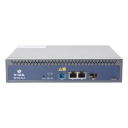 V-SOL V1600GS-F OLT de 1 puerto GPON SC/UPC + 3 puertos Uplink (2 puertos Gigabit Ethernet + 1 puerto SFP/SFP+) Fuente de alimentacion redundante AC/DC hasta 128 ONUS