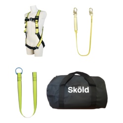 VARIOS SKIT065 Kit Arnes de seguridad con Amortiguador y maletin.