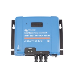 VICTRON ENERGY SSMPPT250/100 SmartSolar MPPT 250/100-MC4. Controlador Solar MPPT 100A Voltaje: 48 Vcc. Para uso con Inv. Cargadores Victron