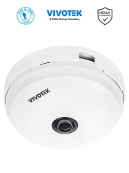 VIVOTEK VIV0080008 VIVOTEK FE9180-H-v2 - Camara IP fisheye interior 5 Megapixeles Vision hemisferica 360 Smart Stream III WDR Pro 3DNR Microfono integrado SNV Ciberseguridad Trend Micro Ranur