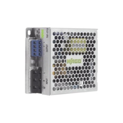 WAGO 787-1712 Fuente de Alimentacion Conmutada / 24V DC 2.5A 60W / Sincronizacion Primaria ECO / Montaje Carril DIN-35 / SELV-PELV / IP20 / CAGE CLAMPÂ®