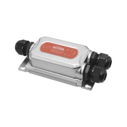 WI-TEK WI-POE21E-O Extensor PoE para exterior / Entrada PoE de 60W y 2 salidas PoE de 30W / Proteccion IP68 / Ideal Para Aplicaciones de CCTV