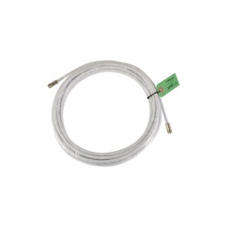 WilsonPRO / weBoost 950-630 Jumper Coaxial con Cable Tipo RG-6 en Color Blanco de 9.14 Metros (30 Pies) de Longitud y Conectores F Macho en Ambos Extremos. 75 Ohm de Impedancia.