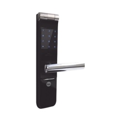 YALE-ASSA ABLOY 882855 Cerradura Autonoma YMF40 con Teclado y Biometrica con Huella de Alto Diseno Estetico!