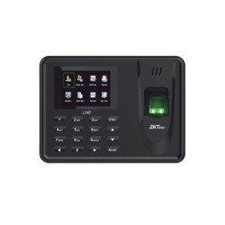 ZKTECO LX40ZI Terminal de Asistencia / Huella Digital / 500 Huellas / Reportes Excel por USB / Sin Software / Solo Idioma Ingles