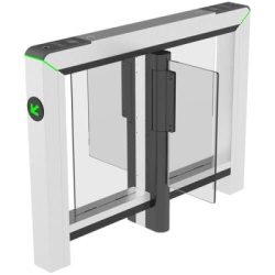 ZKTECO MARSS1200 Torniquete central Mars-S1200 / Compatible con Mars-S1000 RFID-Fingerprint-QR / Anti-pinch y Anti-tailgating / Accesibilidad para Sillas de Ruedas / Desbloqueo de Emergencia / Estruct