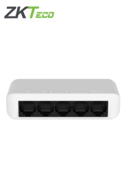 ZKTECO ZKT3700001 ZKTECO CDTSE55C - Switch para Escritorio de 5 Puertos / Fast Ethernet 10/100 / Diseno Compacto / Auto MDI/MDIX / Indicadores de funcionamiento / Carcasa de Plastico / No Administra