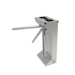 AccessPRO AP-1000-HD Torniquete Industrial en Acero Inoxidable Bidireccional USO RUDO Espacio para Lectora de Proximidad