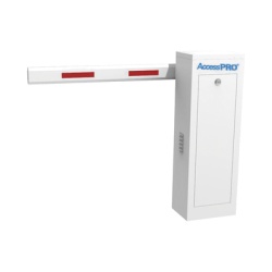 AccessPRO KT-XBS-6ML Kit de Barrera Vehicular Izquierda con Brazo Telescopico / Soporta brazo Telescopico de hasta 6 metros / Tiempo de Apertura 6 segundos
