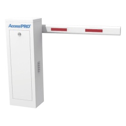 AccessPRO KT-XBS-6MR Kit de Barrera Vehicular Derecha con Brazo Telescopico / Soporta brazo Telescopico de hasta 6 metros / Tiempo de Apertura 6 segundos