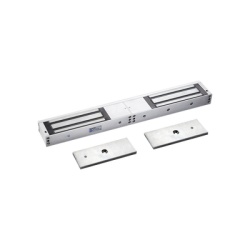 AccessPRO MAG1200DLED Chapa Magnetica Doble para Aplicacion en Puertas de Doble Hoja. 1200 lbs(x 2). LED