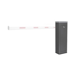AccessPRO XBF-4003-L Barrera Vehicular Izquierda / Soporta Brazo ARTICULADO de Hasta 4 Metros / Final de Carrera Ajustable Por Programacion / Tiempo de Apertura de 3 Segundos / Con Corona Led Semafori