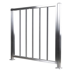 AccessPRO XD-100-MC Puerta de Medio Cuerpo / Acero Inoxidable / 100 cm (3.3 ft) Ancho / 90 cm (2.9 ft) Alto / Control de Acceso