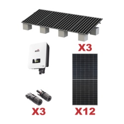 AFORE HNS7000TLKIT1 Kit Solar Interconexion / 7kW 220Vca / Inversor AFORE / Montaje Incluido