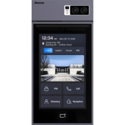 AKUVOX S539KIT Videoportero IP / Pantalla Táctil 10" IPS LCD / Cámara 5 MP / Reconocimiento Facial / Lector QR Físico / Bluetooth y NFC / IP66 e IK08 / Android Personalizable
