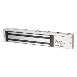ALARM CONTROLS-ASSA ABLOY AC600LB 600 lbs Chapa Magnetica Garantia de Por Vida Sensor de Puerta y LED / Sensor Bondstat y DPS