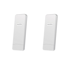ALTAI TECHNOLOGIES KIT-2-C1AN Kit de Enlace PtP de 2 Puntos de Acceso C1AN con Antena Integrada de 14 dBi en 5 GHz MIMO 2x2 Hasta 4 km Administracion en Nube Gratis con INSIGHTS
