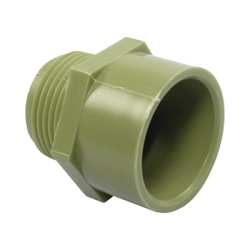 AMANCO-WAVIN ATUP-114-CON Conector para Tuberia PVC Conduit Pesado de 1 1/4" (32 mm).