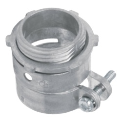 ANCLO ANC-FXR38 Conector recto para tubo flexible de 3/8" (9.5 mm).