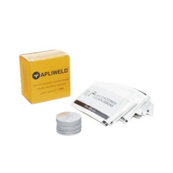 APLICACIONES TECNOLOGICAS AT012N Tabletas de Soldadura Exotermica ApliWeld-T / Compuesto Ã˜43 mm / 20 Piezas / Union Molecular Permanente / Alta Conductividad