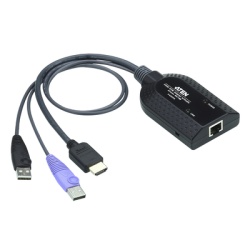 ATEN KA7188 Modulo KVM USB HDMI | Virtual Media | Smart Card | Audio De-Embedder | RJ-45 | 1920x1200 | Compatible con KVM Serie KL KN