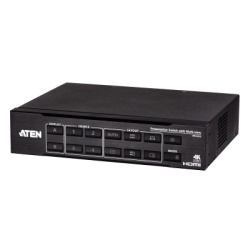 ATEN VP2420 Switch HDMI de Presentacion 4x2 True 4K / Multi View / 4 HDMI Entradas / 2 HDMI Salidas / Escalador 4K Integrado / Control RS-232 IR Telnet Web GUI / Montaje en Rack / Modo de Espera para