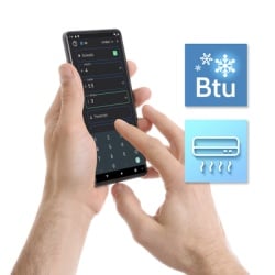 AUFIT CALCULADOR-BTU Calculador de capacidad de enfriamiento BTU Aufit