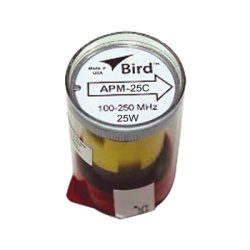 BIRD TECHNOLOGIES APM-25C Elemento para Wattmetro BIRD APM-16 100-250 MHz 25 Watt.