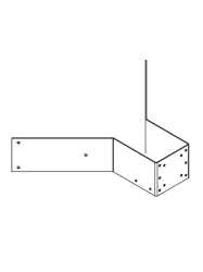 BOSCH RBM0430091 BOSCH V_ MICCMBBD - Soporte de Montaje en Esquina / Negro / Camaras MIC - Img 2