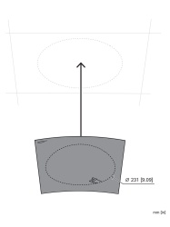BOSCH V_NDA5070IC - Kit Montaje en Techo / FLEXIDOME 5100 - Img 3