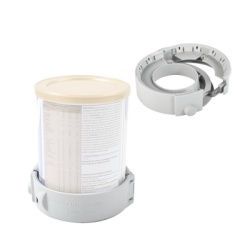 Century T704/B Sujetador Bote /Gris / Diametro 102.5mm /Venta Individual