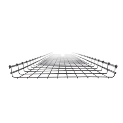 CHAROFIL CH-54-500EZ Charola Tipo Malla 54/500 mm Acabado Electro Zinc Hasta 430 Cables Cat6 Tramo de 3 Metros
