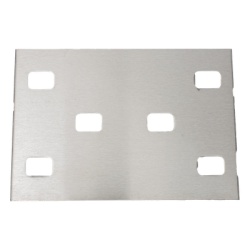 CHAROFIL CH-CP-314ALK Cople para Uniones de Escalera de Aluminio / Plano / Peralte 3 1/4" / Incluye Tornileria