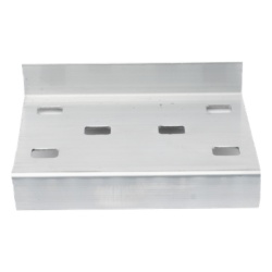 CHAROFIL CH-CZ-314ALK Cople para Uniones de Escalera de Aluminio / Perfil Z / Peralte 3 1/4" / Incluye Tornileria
