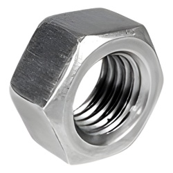 CHAROFIL CH-TCA-H-6 Tuerca Hexagonal de 1/4" con acabado Electro Zinc