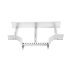 CHAROFIL CH-THE8R8X12AK Derivacion "T" Horizontal de Aluminio Perfil Z / Peralte 3 1/4" / Ancho 12"/ Radio 8" / Incluye Tornilleria (CHTHEZ314R8X12AK)
