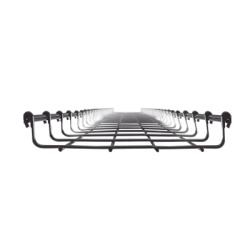 CHAROFIL MG-50-423EZ Charola Tipo Malla 33/200 mm Acabado Electro Zinc Hasta 105 Cables Cat6 Tramo de 3 Metros