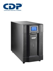 CHICAGO DIGITAL POWER TVN433001 CDP UPO11-3 AX - UPS Online de 3000VA y 3000W con 8 terminales NEMA 5-15R 4 programables 1 terminal NEMA L5-30R requiere clavija o adaptador para NEMA L5-30R