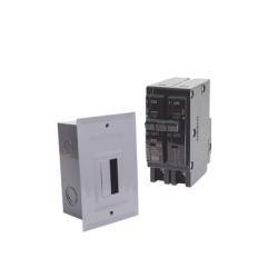 CHINT KITC2Q230E Kit Centro de Carga para empotrar con 1 Interruptor Termico de 2 Polos 30Amp 120/240Vca 10kA.