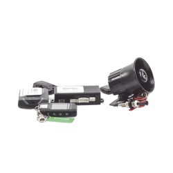 COMPUSTAR CSX2WQ900-A (MONITOREO en APP) Kit de Alarma Vehicular Profesional de 2 vias y control LCD con modulo CM2500 Incluye GPS X1-MAX LTE