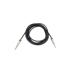 COSMICONN CMC-PS-PS-L-5M Cable de Audio | Plug 1/4 in a Plug 1/4 in Stereo |Â Carcasa Cromada | Conectores Seetronic |Â Longitud 5m