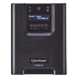 CYBERPOWER PR1500LCD UPS de 1500 VA/1500 W Topologia Linea Interactiva Entrada 120 Vca NEMA 5-15P Onda Senoidal Pura Mini Torre Con 8 Tomas NEMA 5-15R
