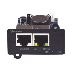 CYBERPOWER RMCARD205 Tarjeta de Administracion Remota para UPS CyberPower Modelos PR OL y OR hasta 5 kVA y PDUs con Tarjeta de Expansion