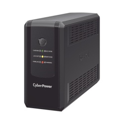 CYBERPOWER UT-1000G UPS de 1000 VA/500 W Topologia Linea Interactiva Entrada 120 Vca NEMA 5-15P y 8 Salidas NEMA 5-15R Con Regulador de Voltaje (AVR)