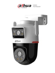 DAHUA DHT0150067 Dahua DH-IPC-PTS2349B3-SW-E2-PV-Camara IP PT Wifi Dual de 6MP 2 Lentes de 3MP WizColor/ Deteccion inteligente de doble canal/Luz calida de 40m Microfono yAltavoz Integrados/IA/Autot