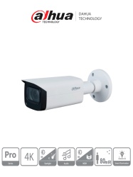 DAHUA DHT0290087 DAHUA HAC-HFW2802TU-Z-A - Camara Bullet 4k Starlight/ 8 Megapixeles/ Lente Motorizado 2.7 mm13.5 mm/ 0.001 Lux color/ WDR Real 120dB/ Ir 80 Mts/ Microfono Integrado 1 Canal de Audio/