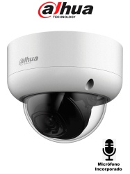 DAHUA DHT0300094 DAHUA DH-HAC-HDBW1801EAN-A - Camara Domo Antivandalica 4K/ Microfono Incorporado/ Iluminacion IR de Hasta 40 Mts/ Lente de 2.8mm con Apertura de Hasta 106 Grados/ Super Adapt/ WDR Rea